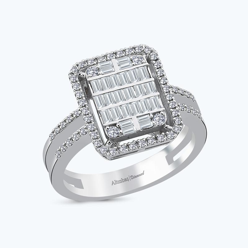 Pırlanta Baget Yüzük