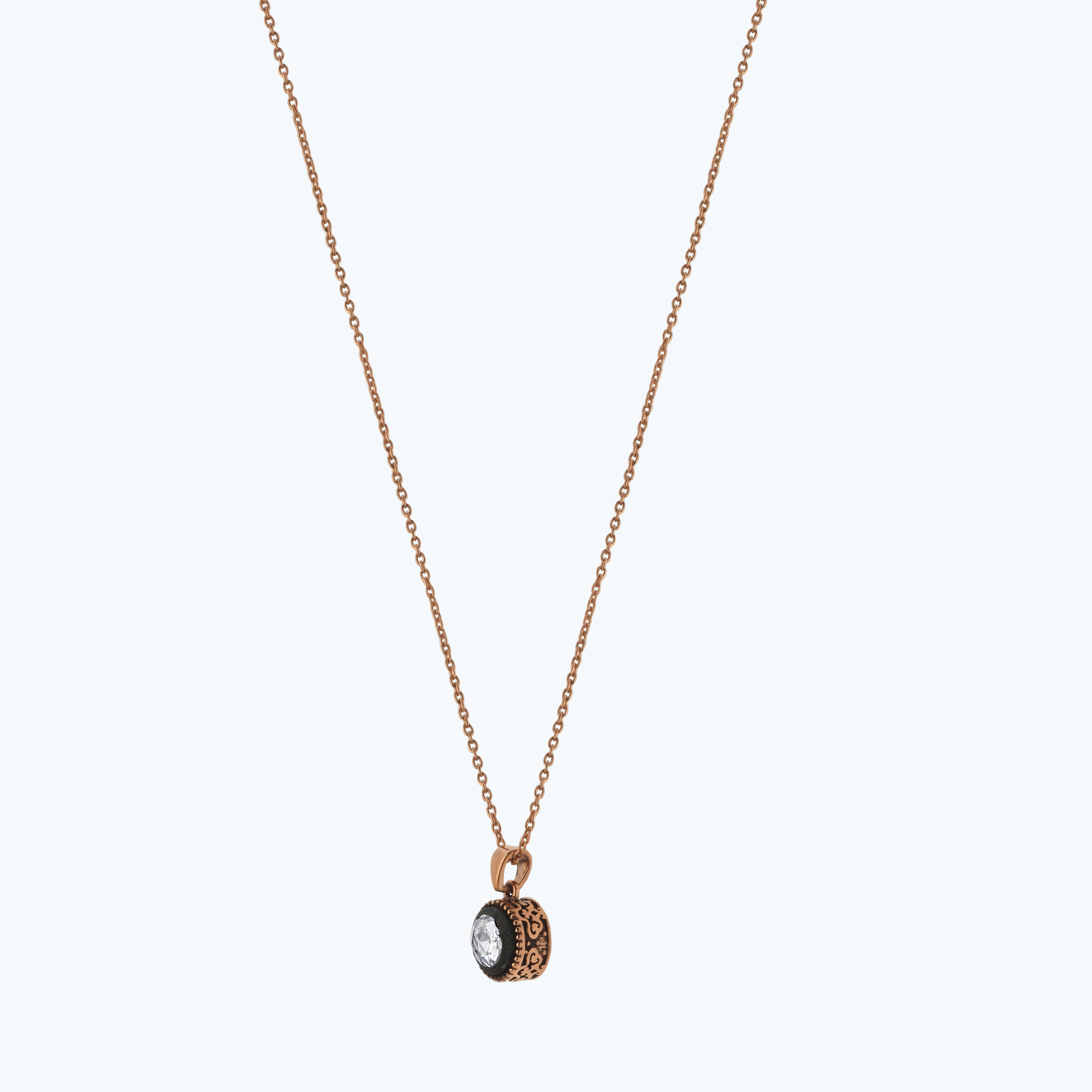 0.60 Karat Elmas Tektaş Kolye