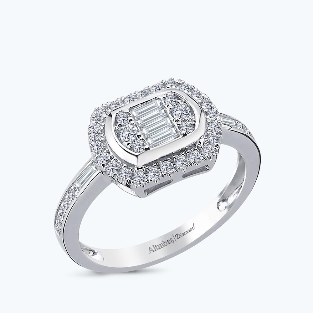 Pırlanta Baget Yüzük