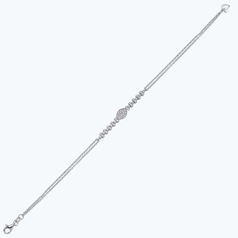 Pırlanta Oval Bileklik