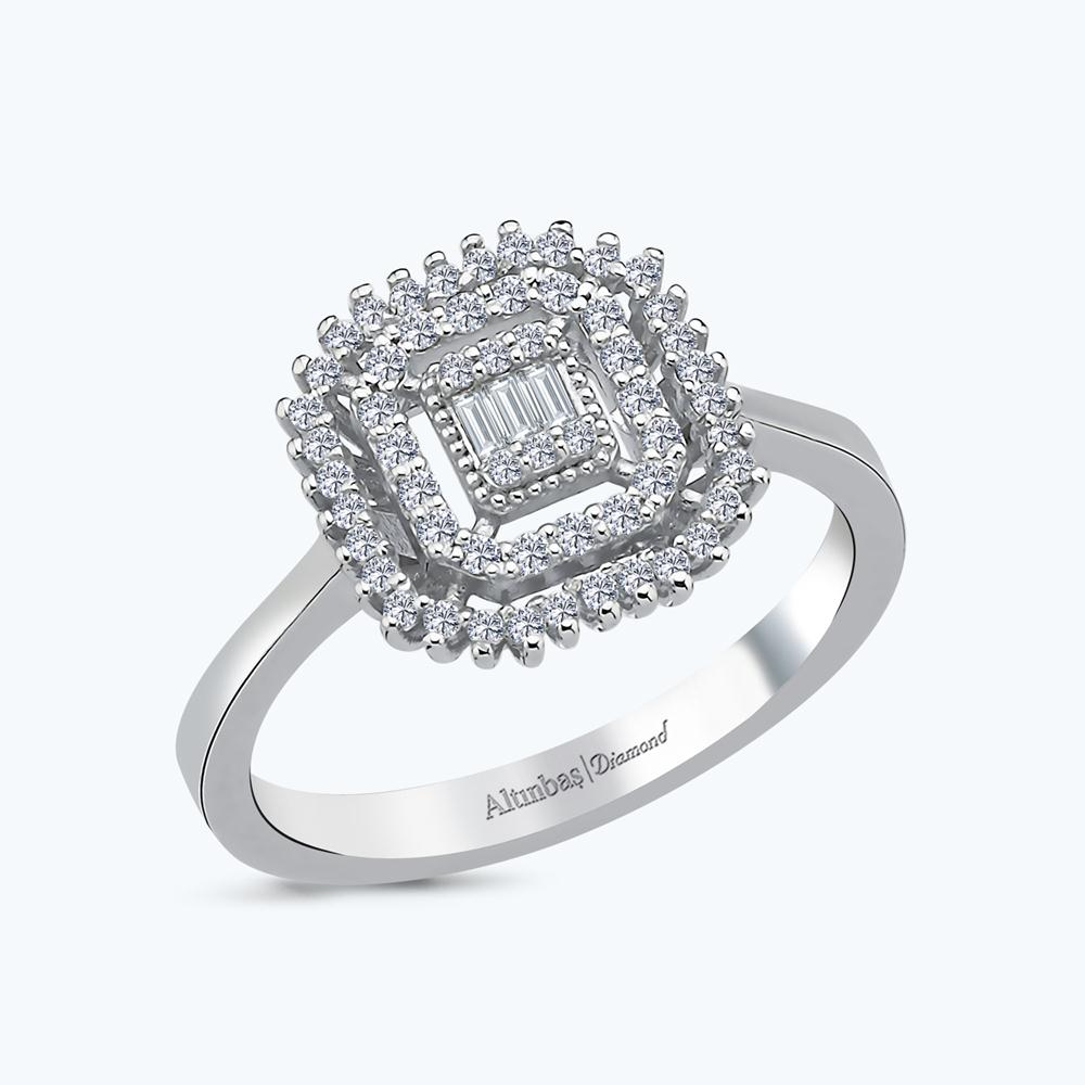 Pırlanta Baget Yüzük