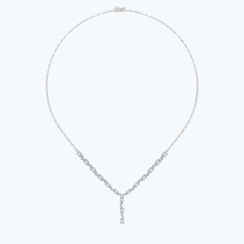 Pırlanta Baget Taşlı Gerdanlık