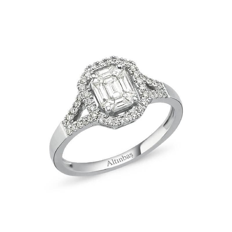 Pırlanta Baget Yüzük