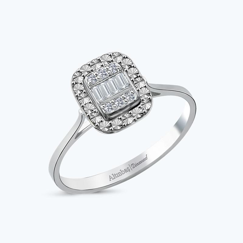 Pırlanta Baget Yüzük