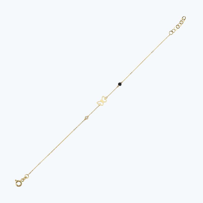 Pırlanta Spinel Taşlı Kelebek Bileklik