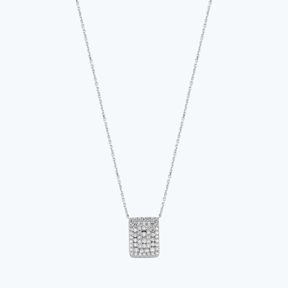 Pırlanta Baget Kolye