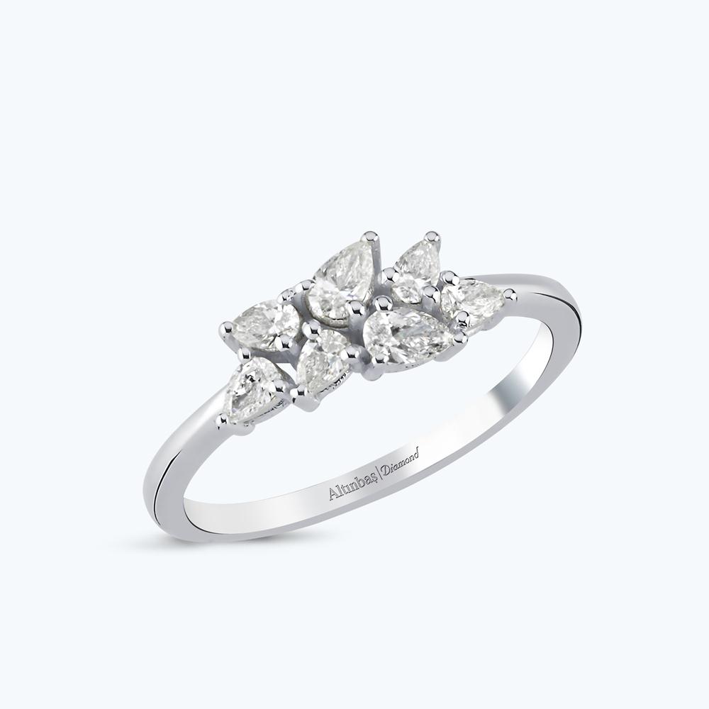 Pırlanta Damla Yüzük