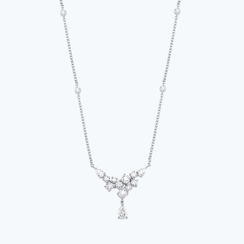 Pırlanta Damla Kolye