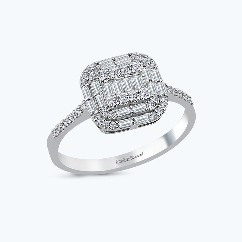 Pırlanta Baget Yüzük