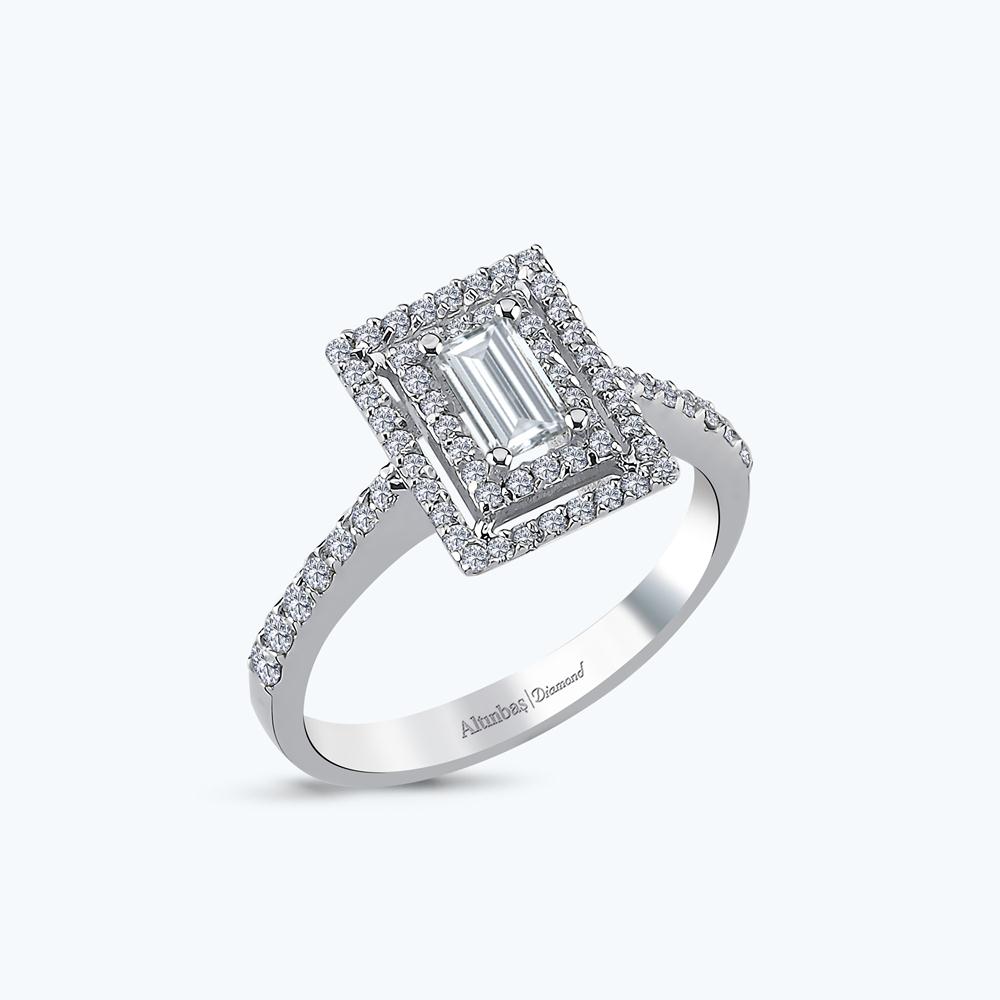 Pırlanta Baget Yüzük