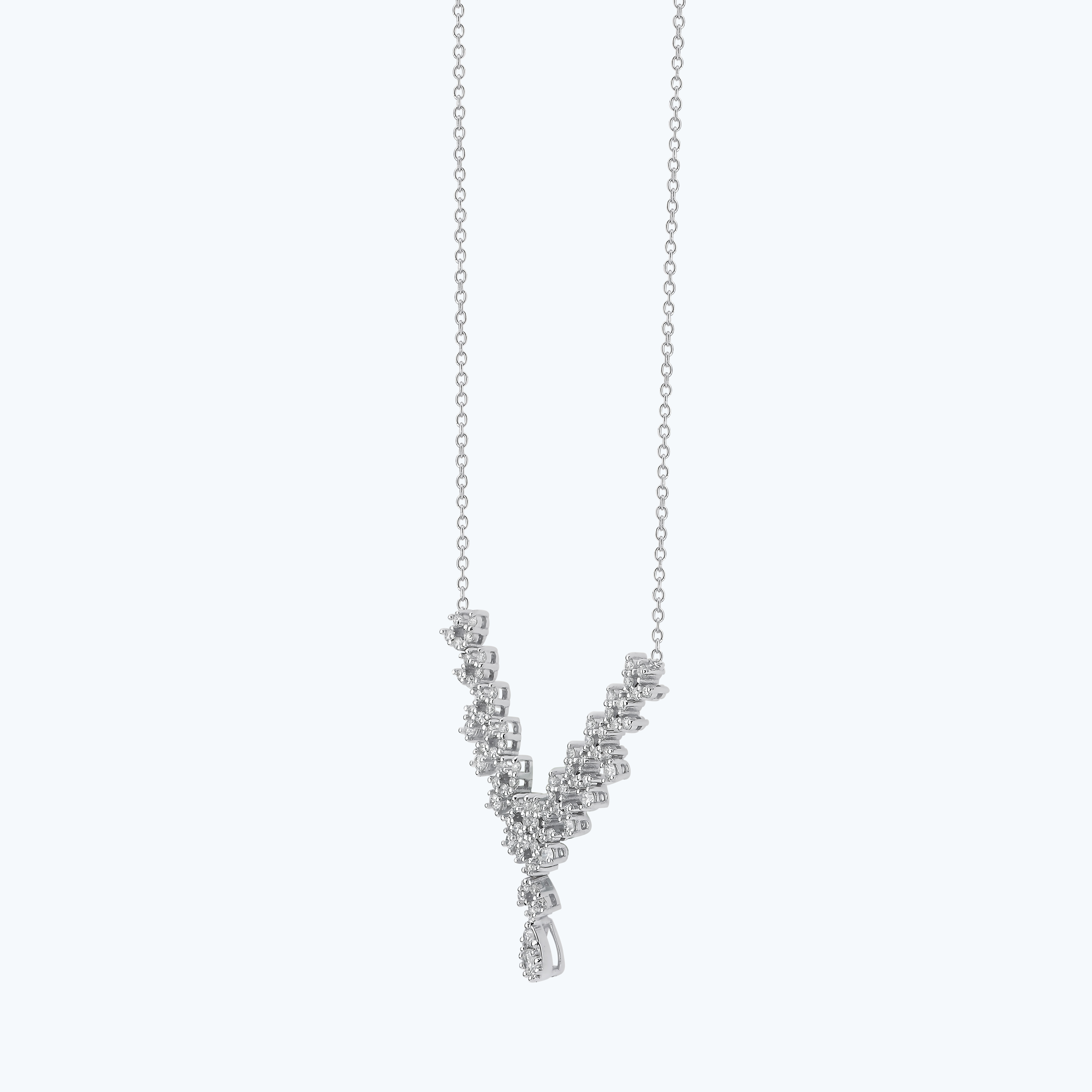 0.92 Karat Pırlanta Sallantılı Kolye