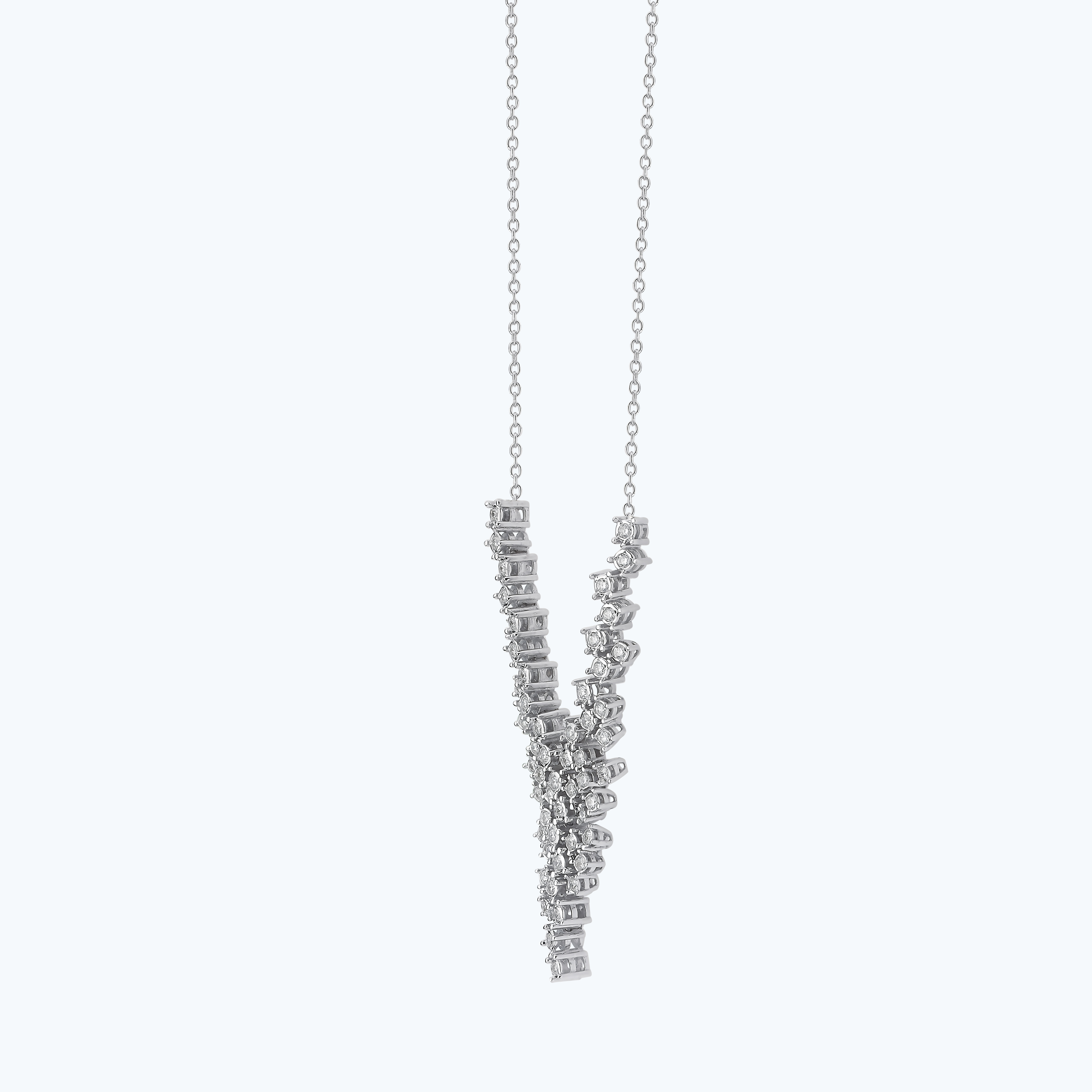 0.52 Karat Pırlanta Sallantılı Kolye