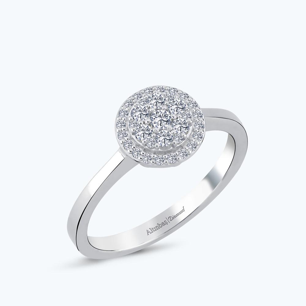 Pırlanta Yuvarlak Yüzük