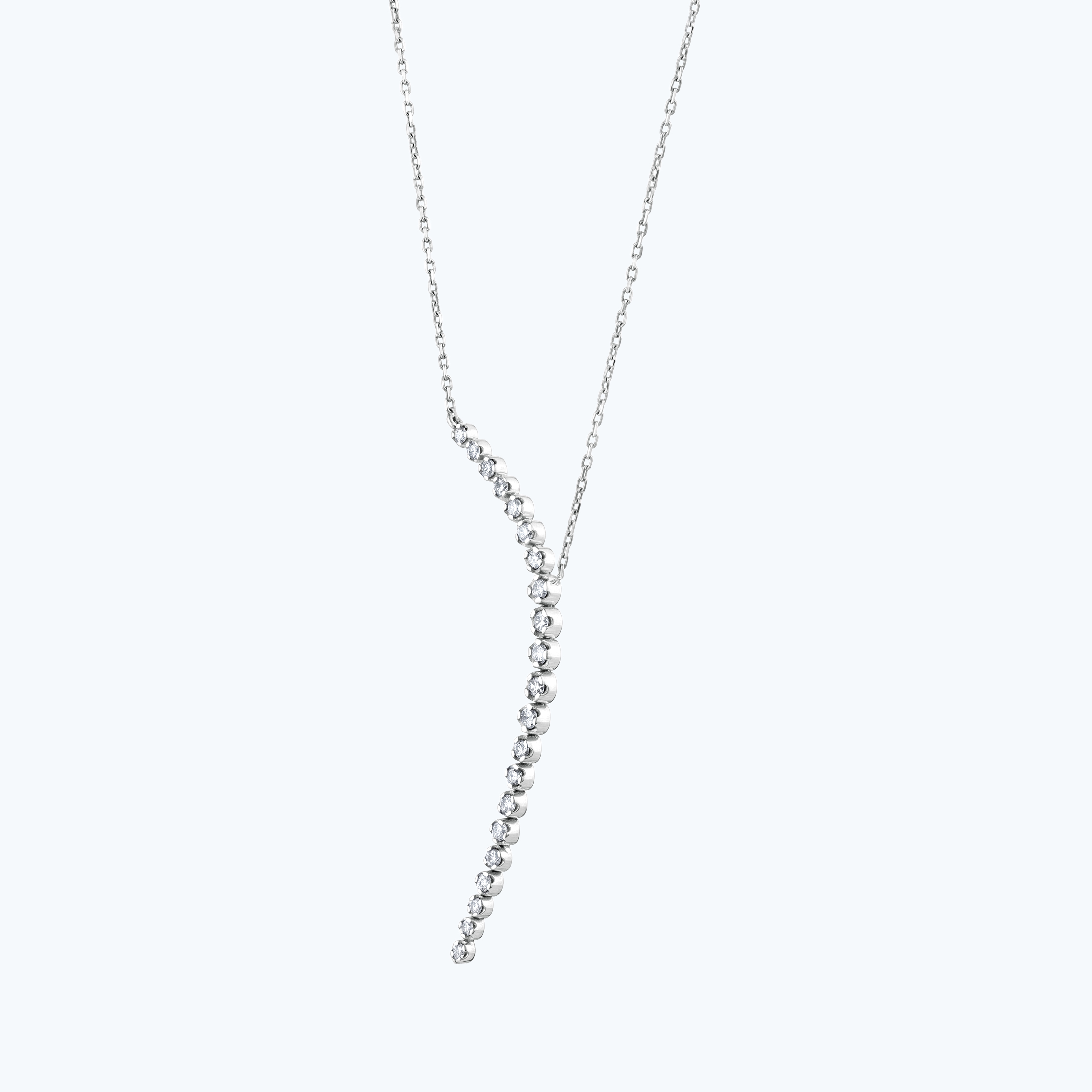 0.19 Karat Pırlanta Sallantılı Kolye