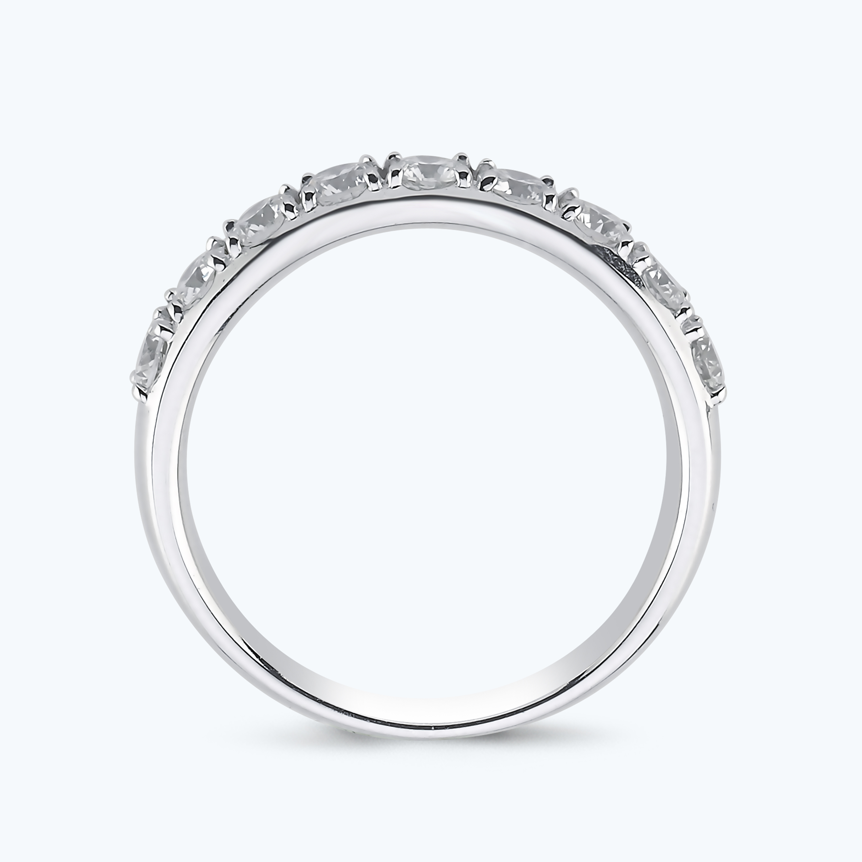 0.15 Karat Pırlanta Yarımtur Yüzük