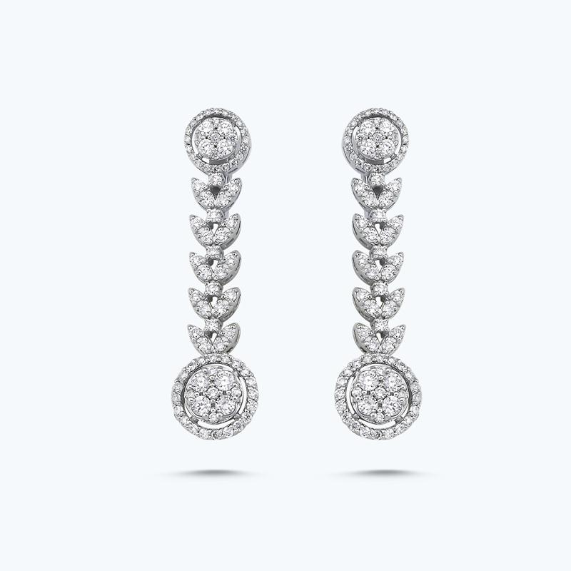 Pırlanta Bouquet Küpe