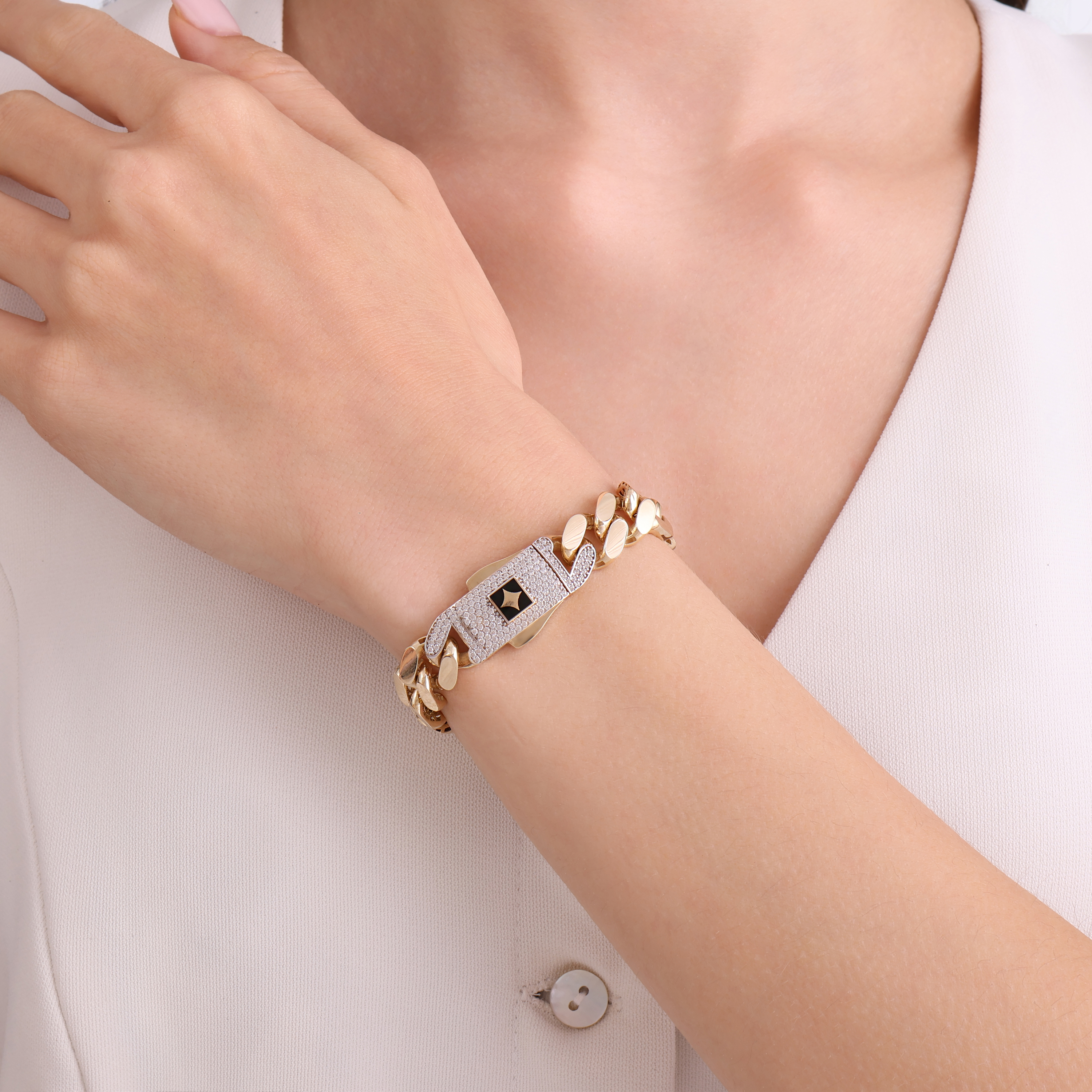 Altınbaş Golden Chain Bileklik