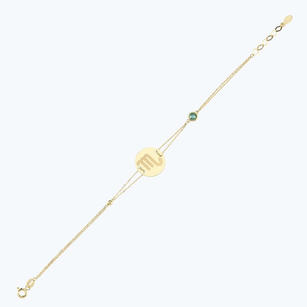 Altınbaş Burç Akrep Bileklik