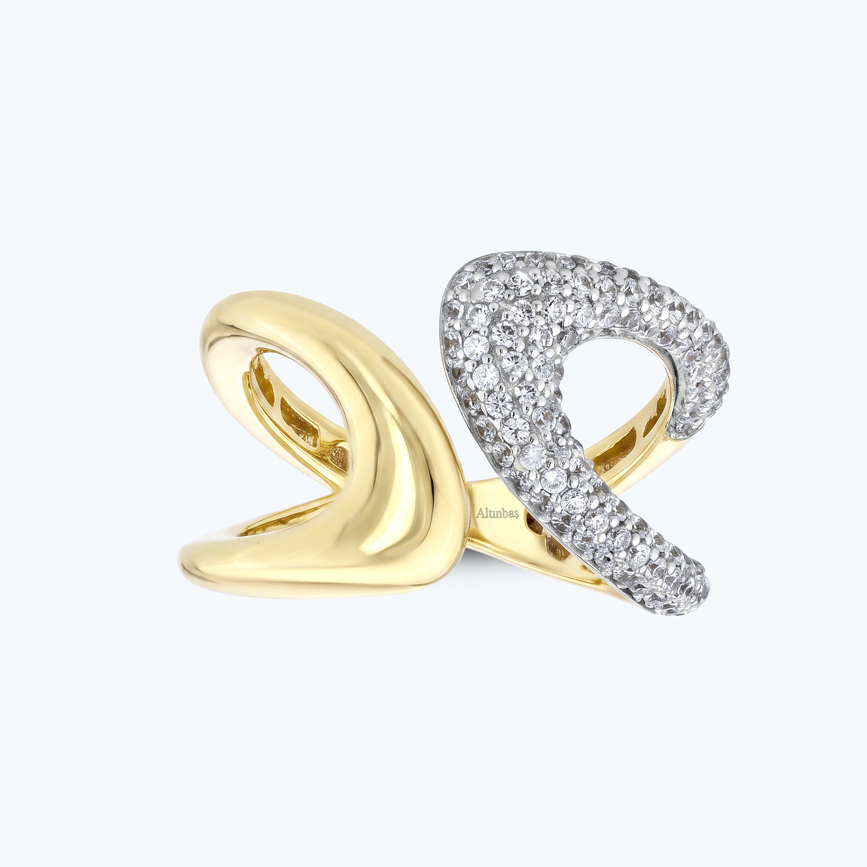 Altın Taşlı Yüzük