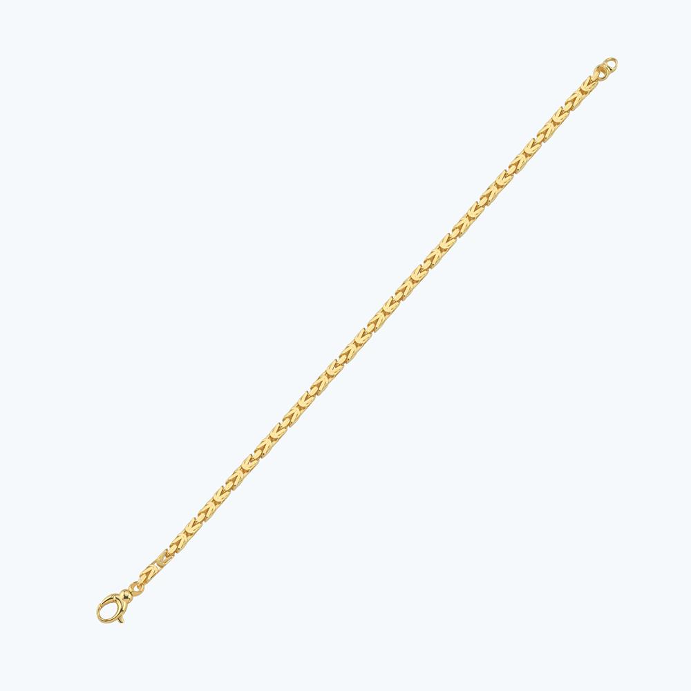 Altın Erkek Zincir Bileklik