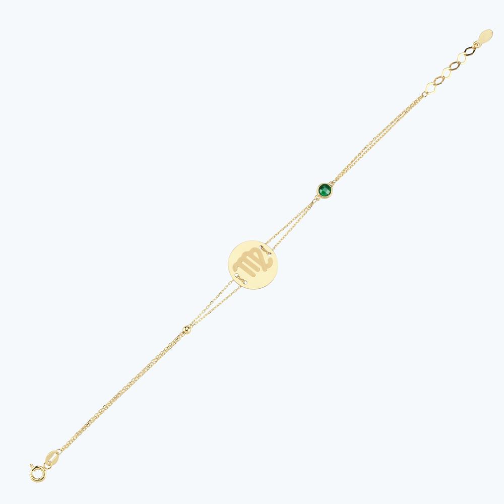 Altınbaş Burç Başak Bileklik