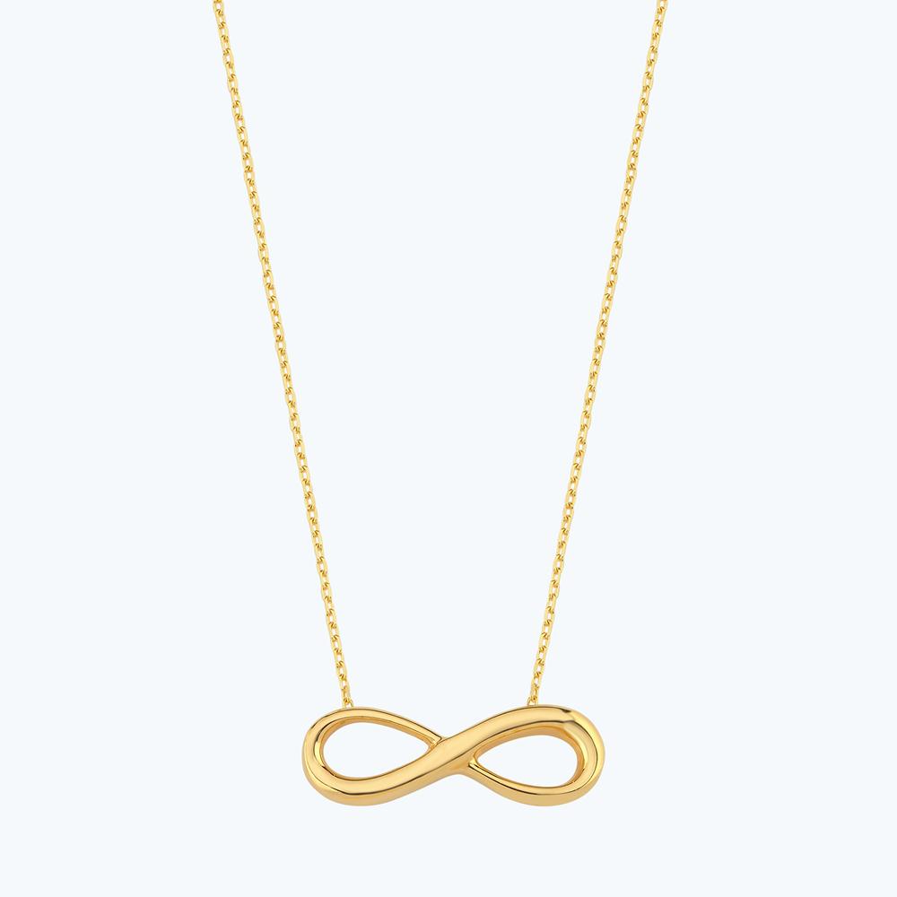22 Ayar Altın Sonsuzluk Kolye