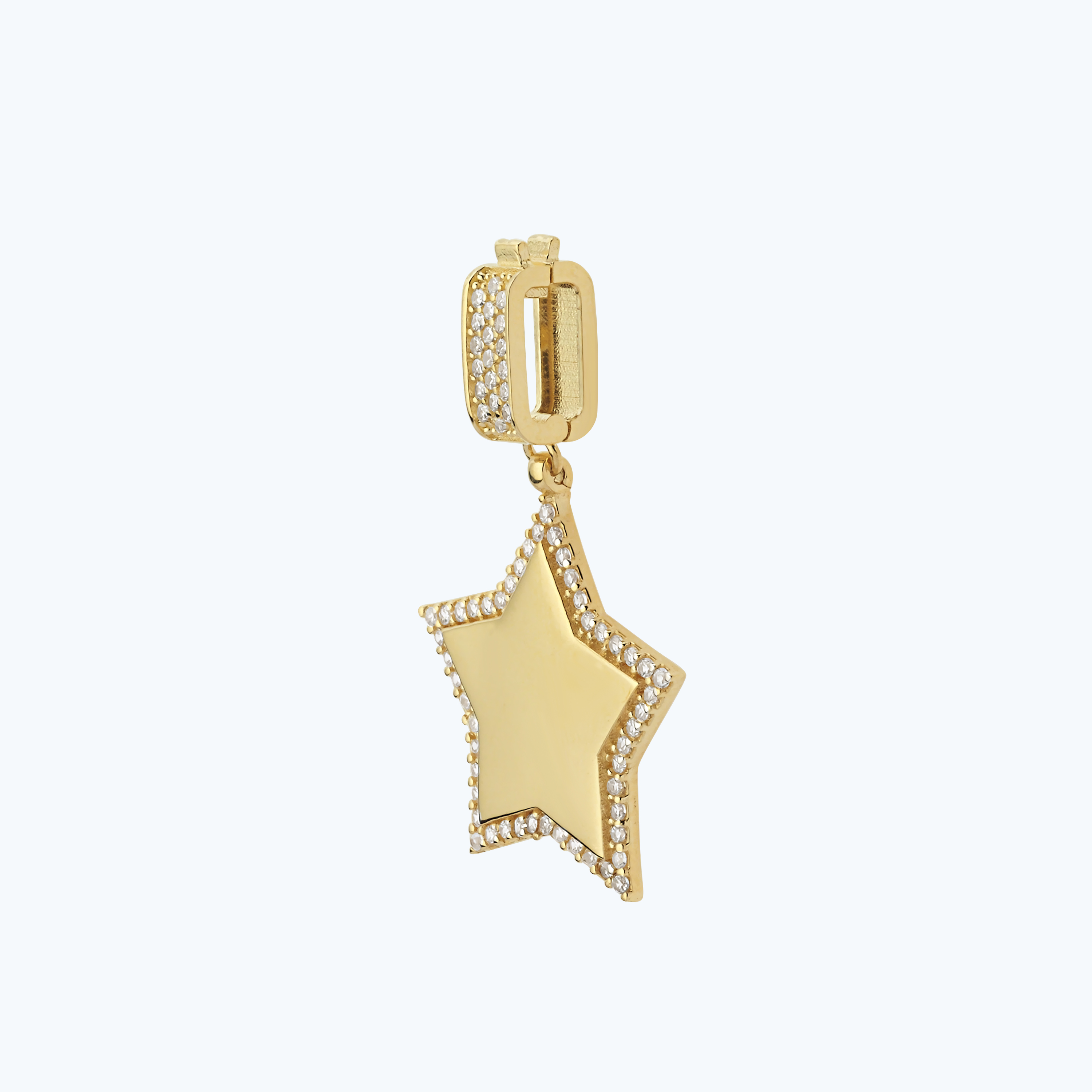 Altın Yıldız Kolye Ucu