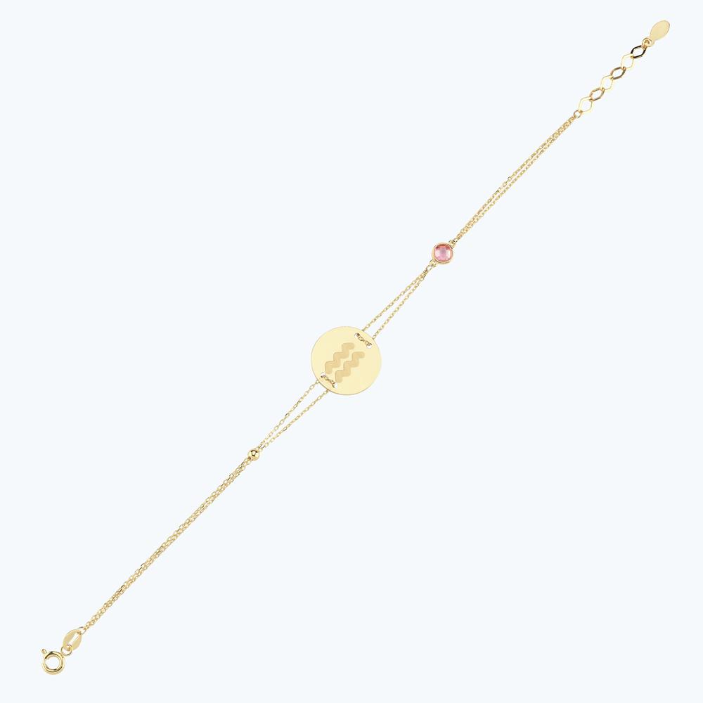 Altınbaş Burç Kova Bileklik